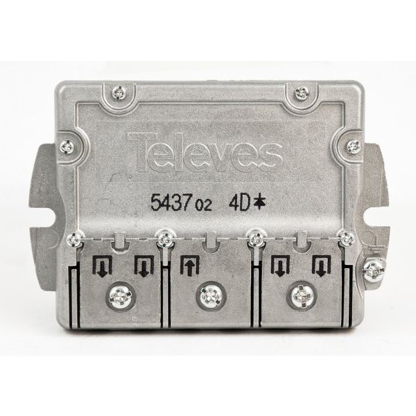 Televes 543702 Fordeler med EasyF-tilkobling 9,3 dB