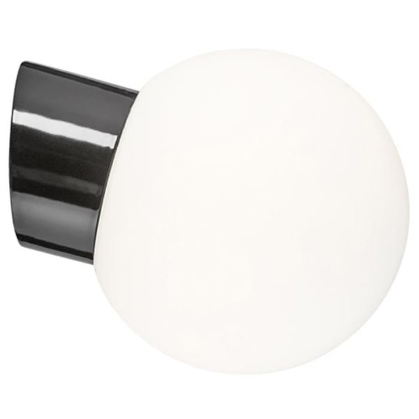Ifö Electric 6045-800-16 Veggarmatur matt, skrå, IP54, LED Svart