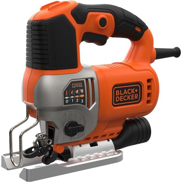 Black & Decker BES610K-QS Stikksag med kitbox, 650 W