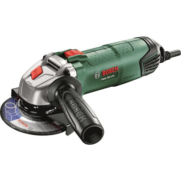 Bosch DIY PWS 750-115 Vinkelsliper 750 W