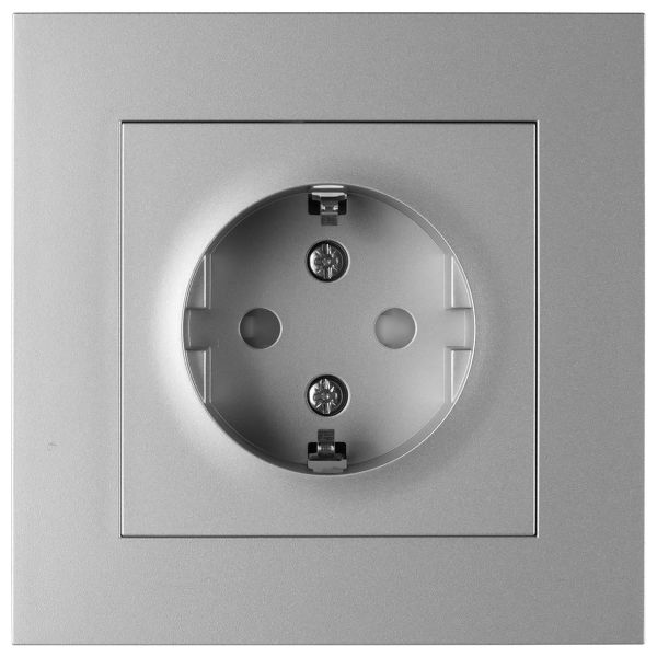 Elko Plus 1-V MJ Inf Skruv Vekkuttak 1-veis aluminium