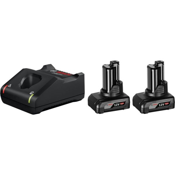 Bosch GBA 12V 6,0Ah + GAL 12V-40 Ladepakke