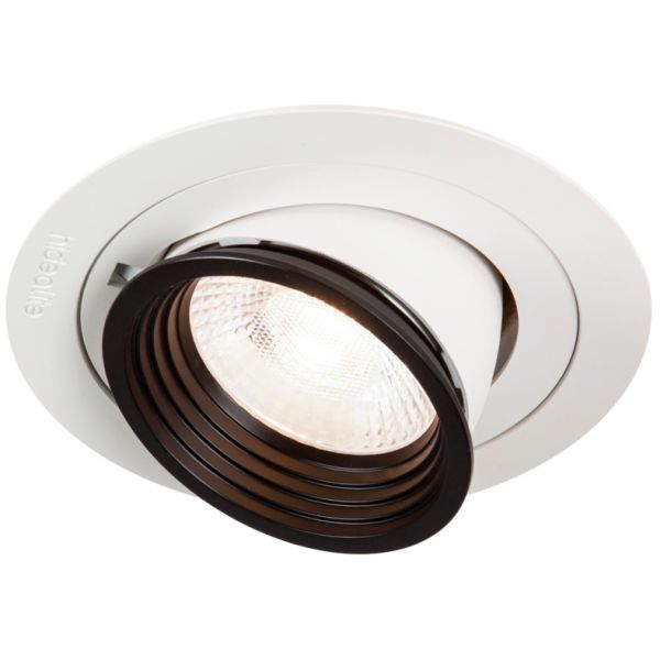 Hide-a-Lite Focus Point Maxi Downlight 24°, 4000 K OnOff, med ledningssett