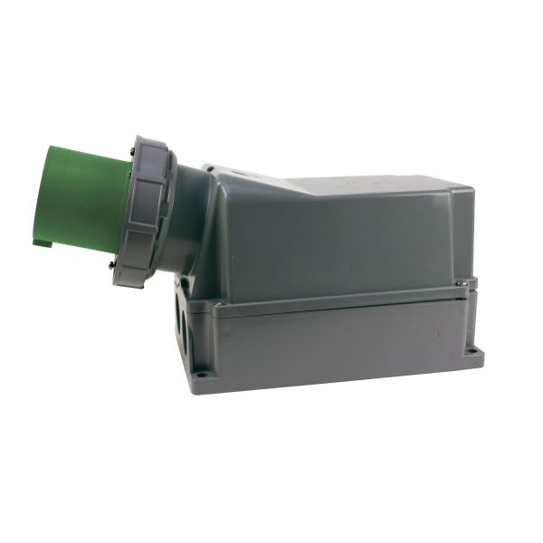 Garo IIV 3125-2 S + RI Vegginntak IP67, 4-polet, 125 A Grønn, 2 h