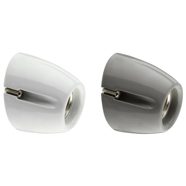 Ifö Electric 52704-000-10 Lampeholder IP20, porselen Hvit