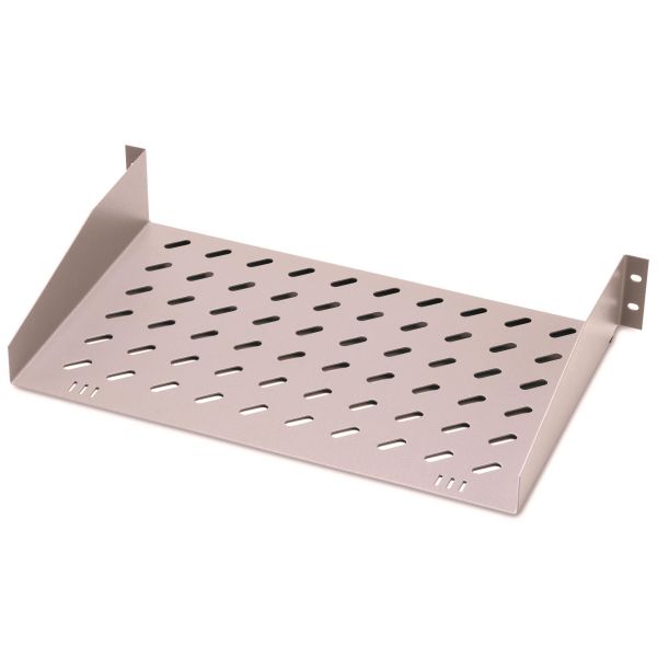 Eurolan 60A-02-30-08GY Hylleplate 485 x 44 mm, lysegrå Dybde: 300 mm