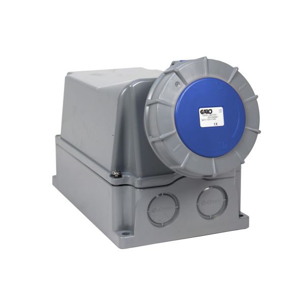 Garo UIV 4125-9 S + RU Vekkuttak IP67, 5-polet 125 A Blå, 9 h