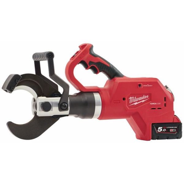 Milwaukee M18 HCC75-502C Kabelsaks med 5,0Ah-batterier og lader