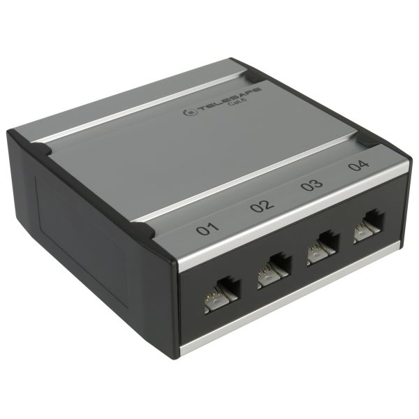 Elko EKO02818 Patchboks veggmontering, C6 4 porter