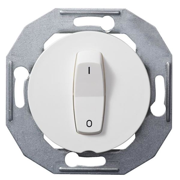 Schneider Electric Renova WDE011006 Vippestrømstiller uten ramme, hvit 2 poler