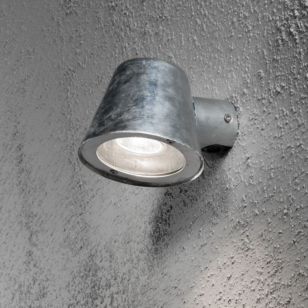 Konstsmide Vegglanter Artwork Trieste Gu10 Galvanized