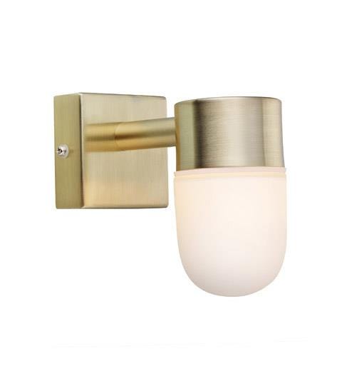 Markslöjd Vegglampe Menton Messing/Opal