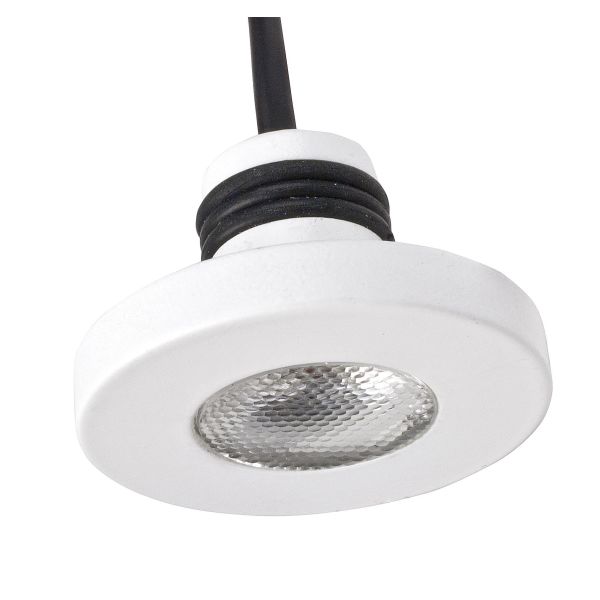 Designlight P-118SS Downlight 3000 K, 1,2 W hvit