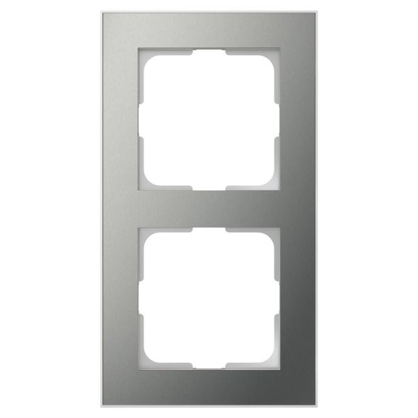 Elko EKO06136 Kombinasjonsramme blåmetall/aluminium 2 rom