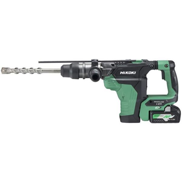 HiKOKI DH36DMA Borhammer med 2,5 Ah batterier, lader og koffert