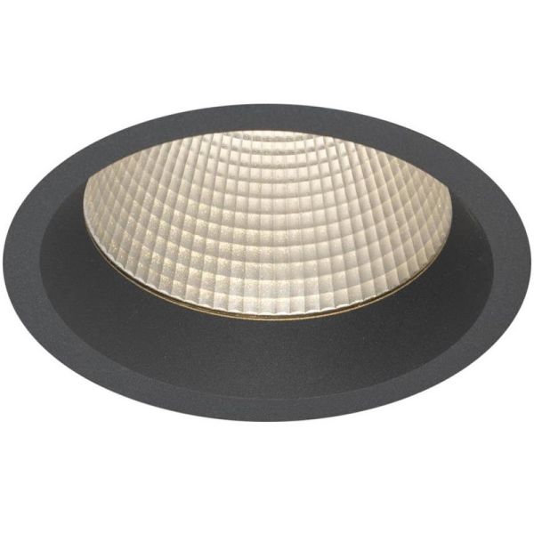 Hide-a-Lite Solo Maxi G2 Downlight antrasitt, 3000 K On/Off-innretning