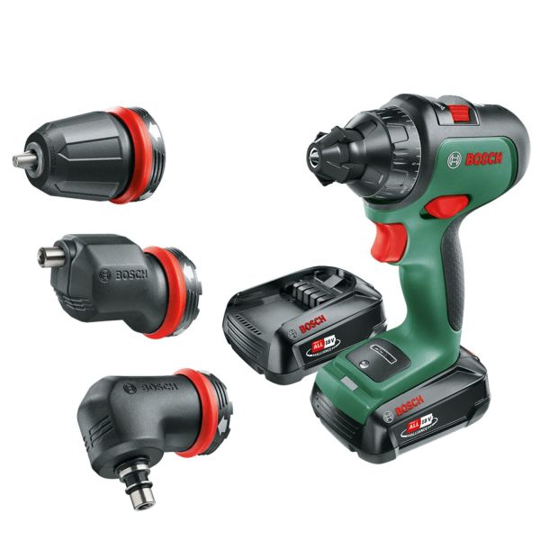 Bosch DIY Advanced Drill 18 Borskrutrekker med 2 st 2,5Ah batterier og ladere