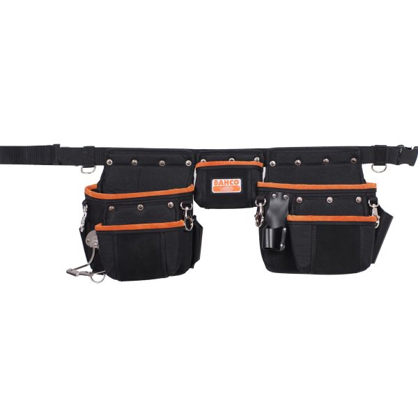 Bahco 47503PB2 Verktøybelte hammerholder, 4 hekter, 3 ringer