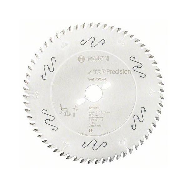 Bosch Top Precision Best for Wood Sagklinge 60T