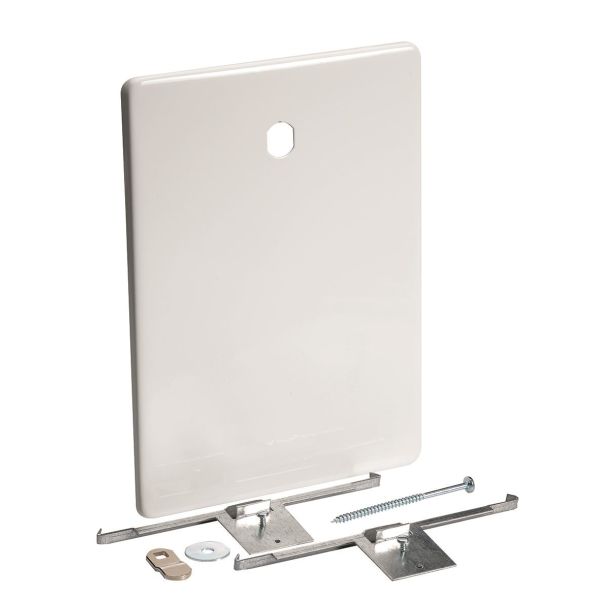 Schneider Electric IMT36335 Frontluke låsbar, hvit lakk