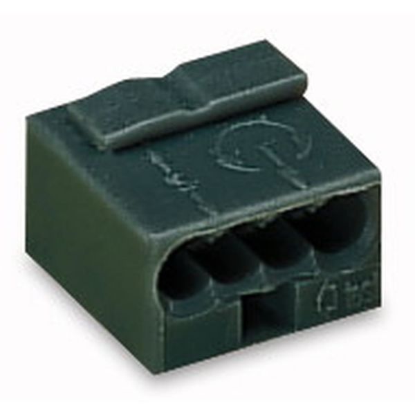 Wago 243-204 Klemme 7 x 10 x 10 mm, 100-pakning Mørkegrå