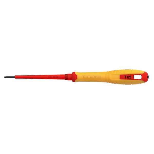 Hultafors 446545 Skrutrekker for Torx, isolert 1000 volt T 05 x 100 VDE