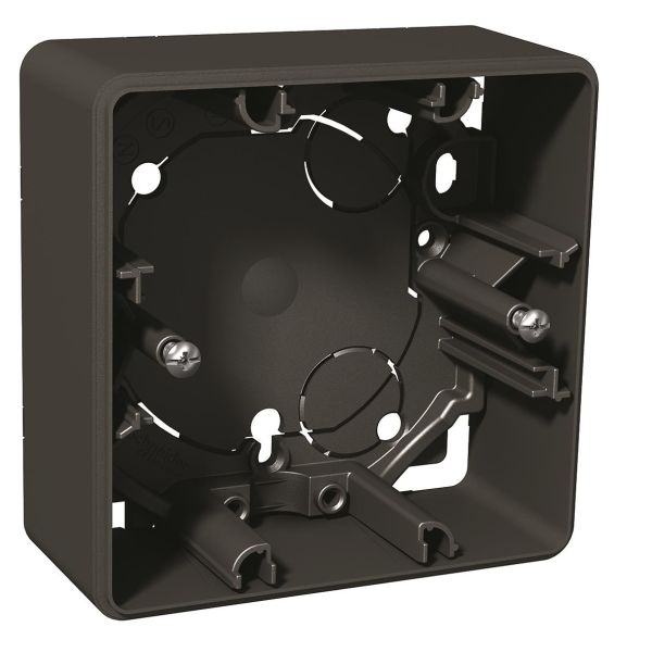 Schneider Electric Exxact Forhøyningsramme Antrasitt, 35 mm 1 rom