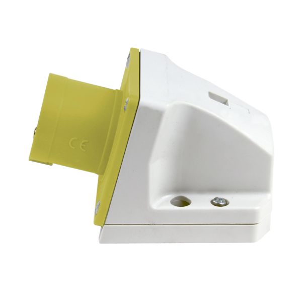 Garo II 232-4 S + RI Vegginntak IP44, 3-polet, 32 A Gul, 4 h
