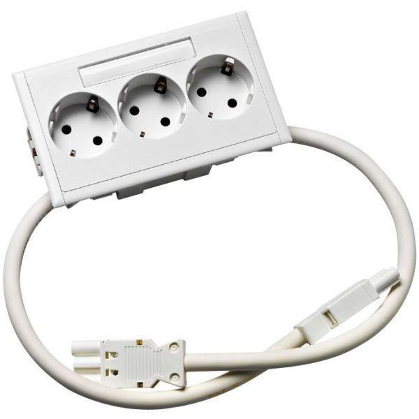 Schneider Electric 5940200 Masteruttak 3-veis, hvit