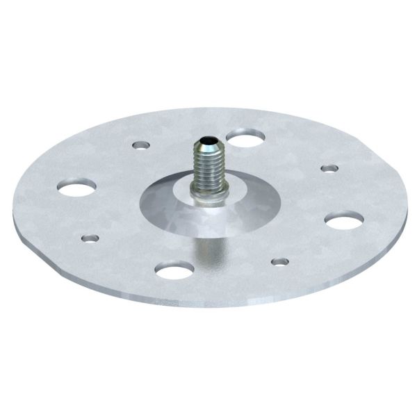Obo Bettermann 5208017 Fotplate med M8-gjenget tapp