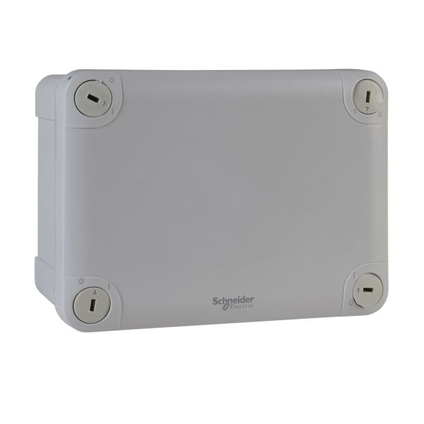 Schneider Electric ENN05047 Koblingsboks grå, glatt, utvendig 150 x 105 x 80 mm