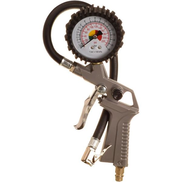 Aerfast AFL0028 Luftpåfyller med manometer