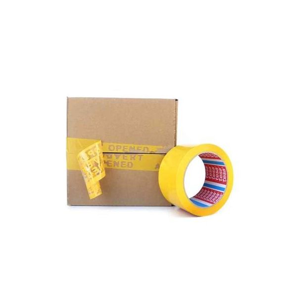 Tesa 64007 Sikkerhetsteip med manipuleringsvern, 50 m x 50 mm