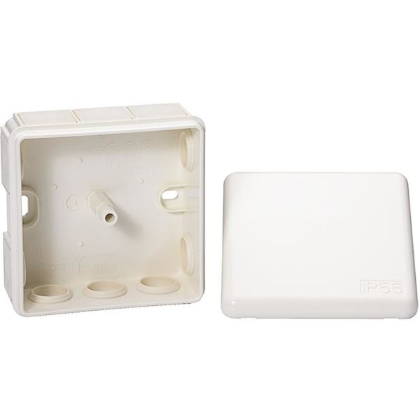 Schneider Electric Mureva U56 Koblingsboks uten kobling, med klicklock