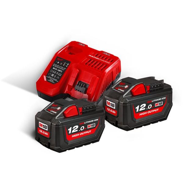 Milwaukee M18 HNRG-122 Ladepakke