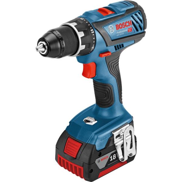Bosch GSR 18V-28 Borskrutrekker med L-BOXX, uten batteri og lader