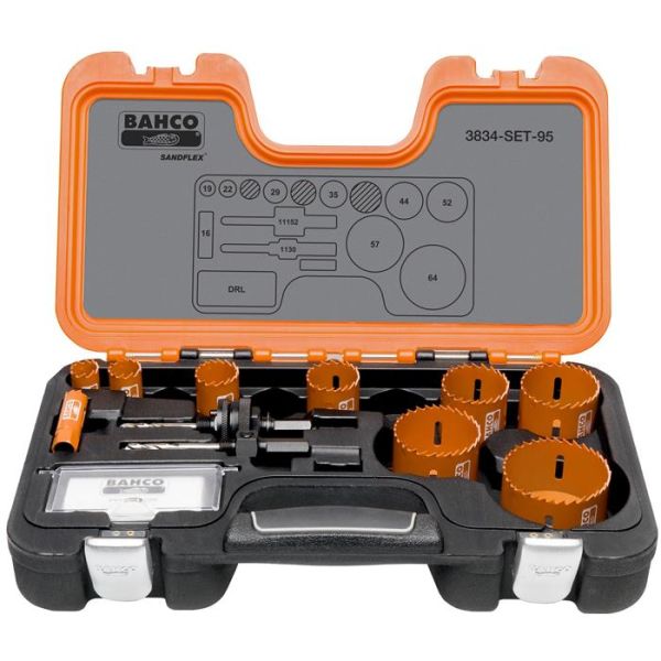 Bahco 3834-SET-95 Hullsagsett