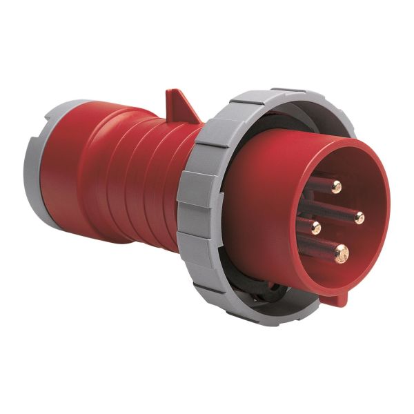 ABB 2CMA166476R1000 Støpsel IP67, 16 A, skrueklemme 4-polet, rød
