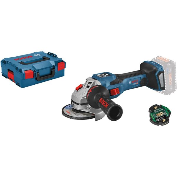 Bosch GWS 18V-15 SC Vinkelsliper L-BOXX, uten batterier og lader
