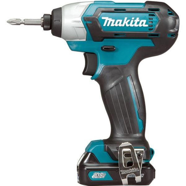Makita TD110DSAJ Slagskrutrekker med batterier og lader