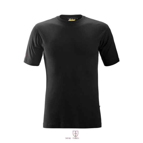 Snickers 2563 ProtecWork T-skjorte svart XS