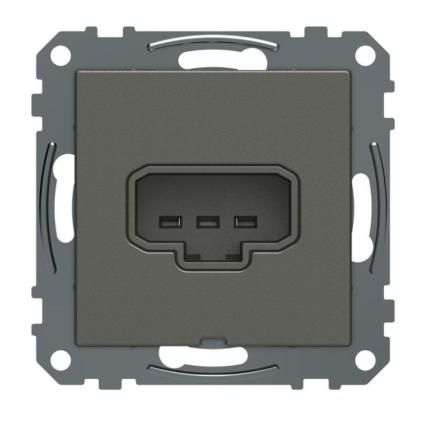 Schneider Electric Exxact WDE005011 Lampeuttak DCL, 1-veis, 2-polet, jordet, for boks