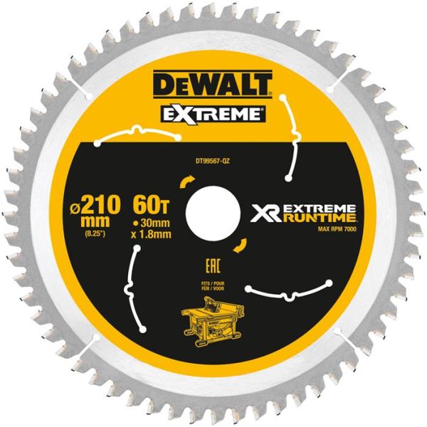Dewalt DT99567 Sagklinge 60T