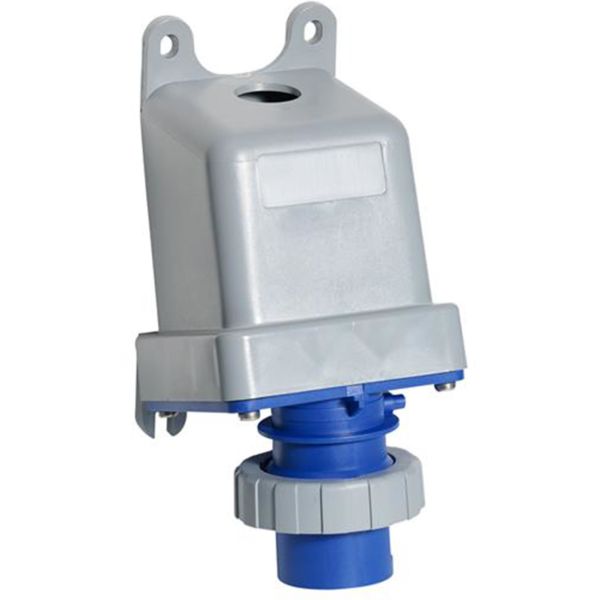 ABB 2CMA193300R1000 Vegginntak IP44, 4-polet, 16 A Blå