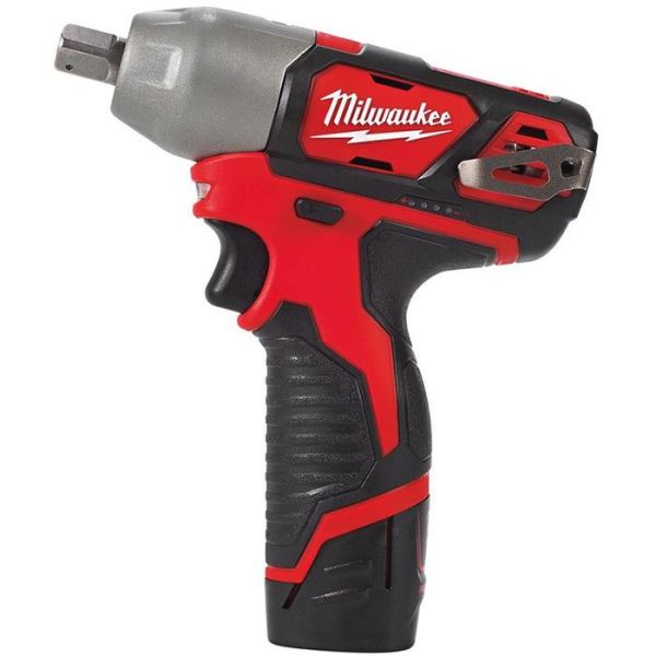 Milwaukee M12 BIW12-202C Muttertrekker med 2,0Ah-batterier og lader