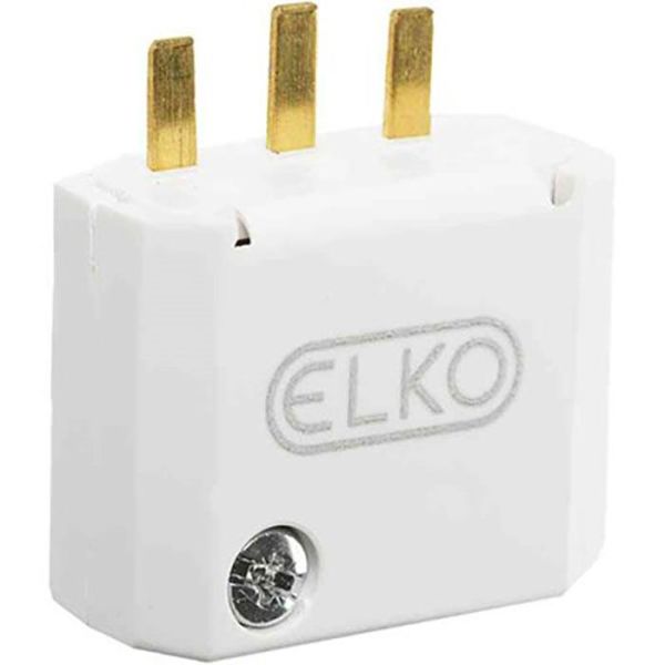 Elko 4044262363 Støpsel til tak/vegguttak DCL, med jording