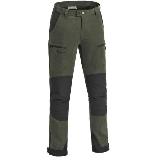 Pinewood Caribou Hunt 5985 Jaktbukse herre, mosegrønn/svart Str. C44