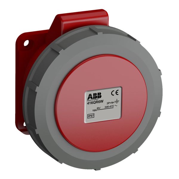 ABB 2CMA102338R1000 Paneluttak hurtigtilkoblet, vibrasjonsbestandig Rett, 5-polet, IP67