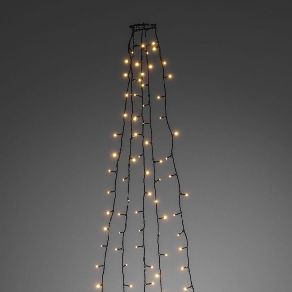 Konstsmide 6360-820 Juletrelys 30x5 LED, 180 cm, 24 V/IP20