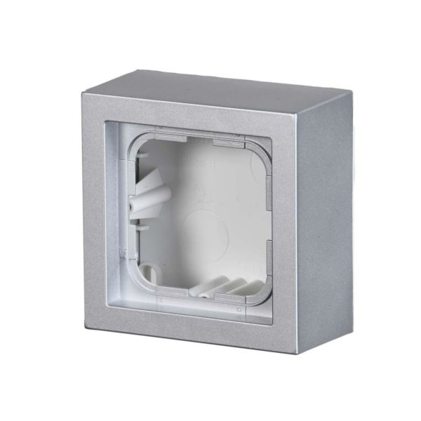 ABB Impressivo Forhøyningsramme 1 rom Aluminium